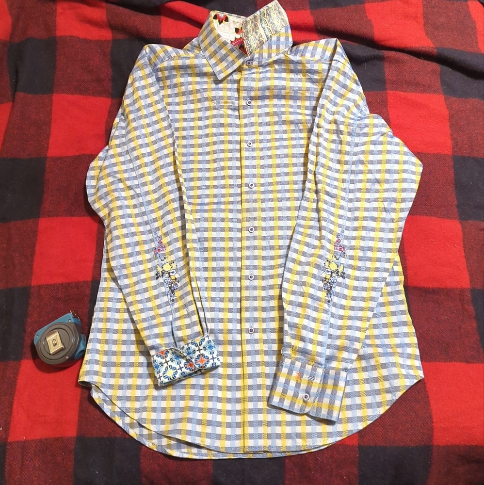 Robert Graham dress shirt L